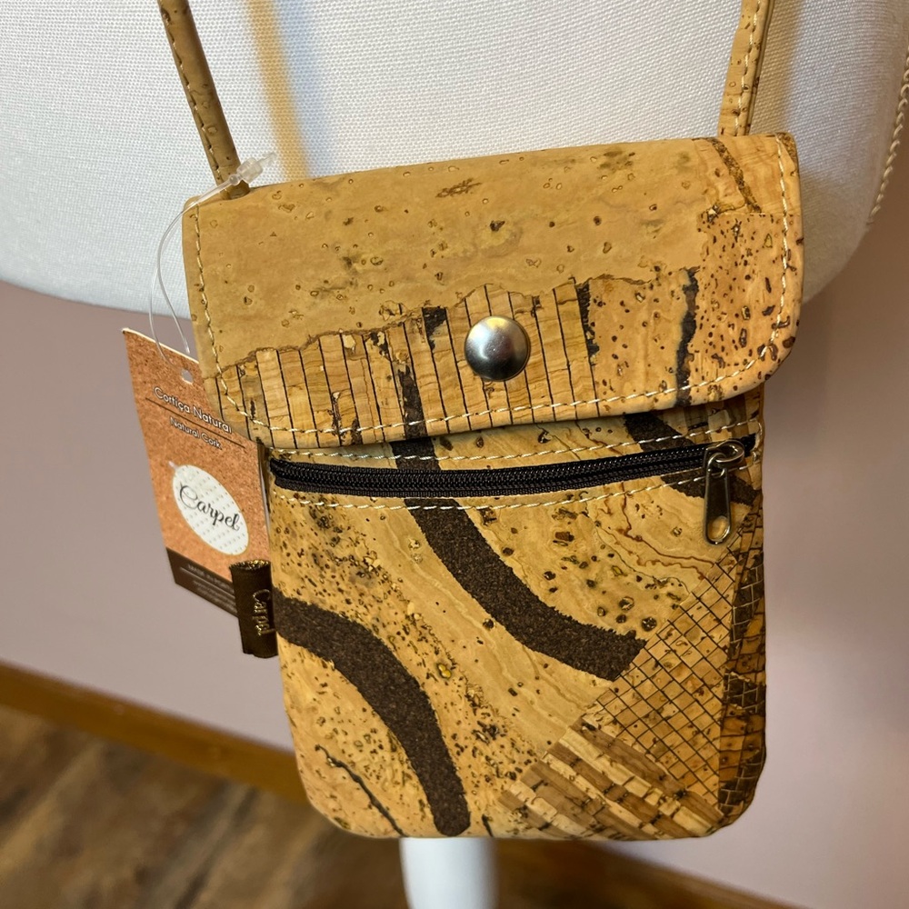 Cork Crossbody Bag by Carpel Made in Portugal